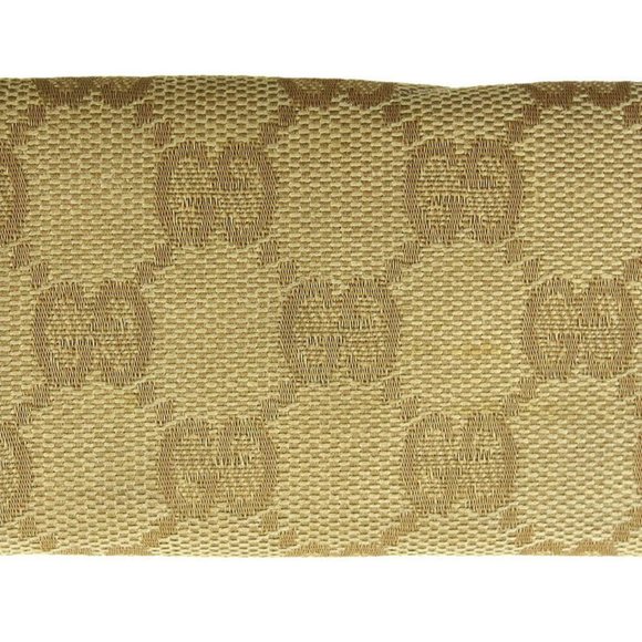 Authentic Used  GUCCI Key Case GG Canvas Beige Canvas ~ Leather - Picture 2 of 8